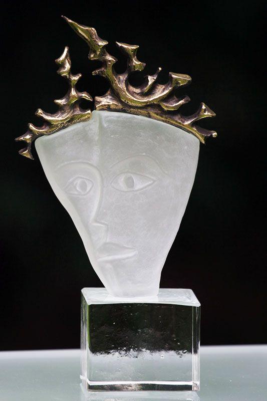 Statuett i glass -  GLA1240