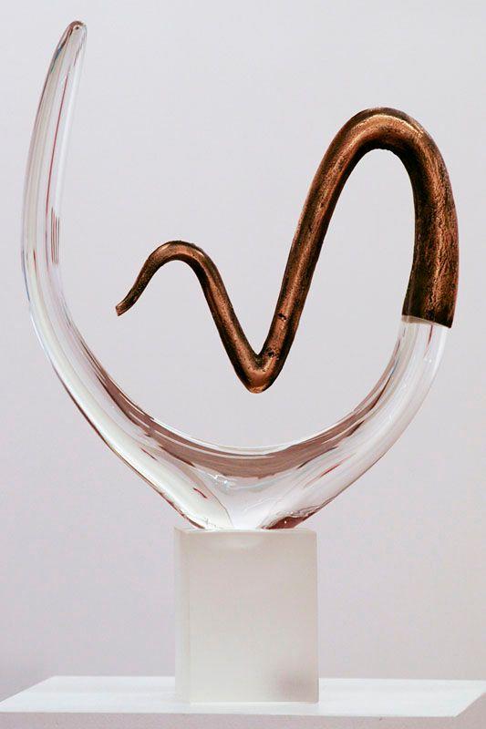 Statuett i glass -  GLA1249