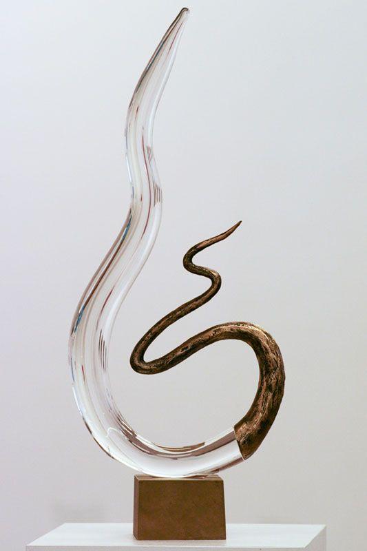 Statuett i glass -  GLA1250