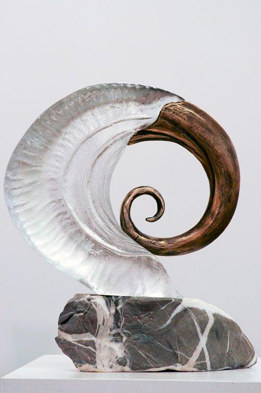 Statuett i glass -  GLA1252