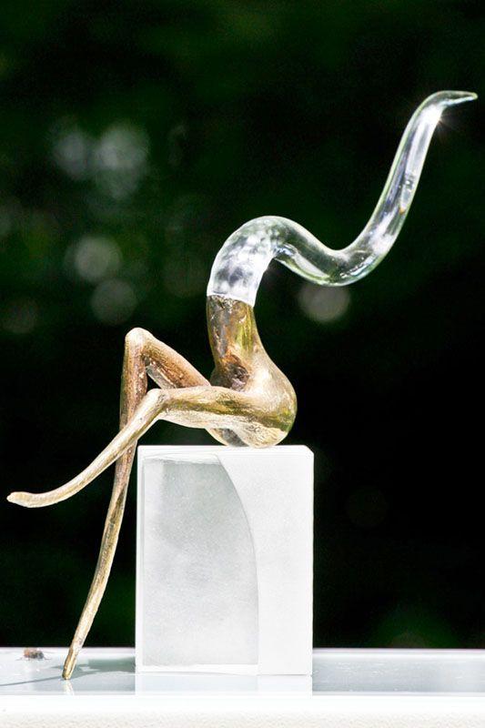 Statuett i glass -  GLA1253