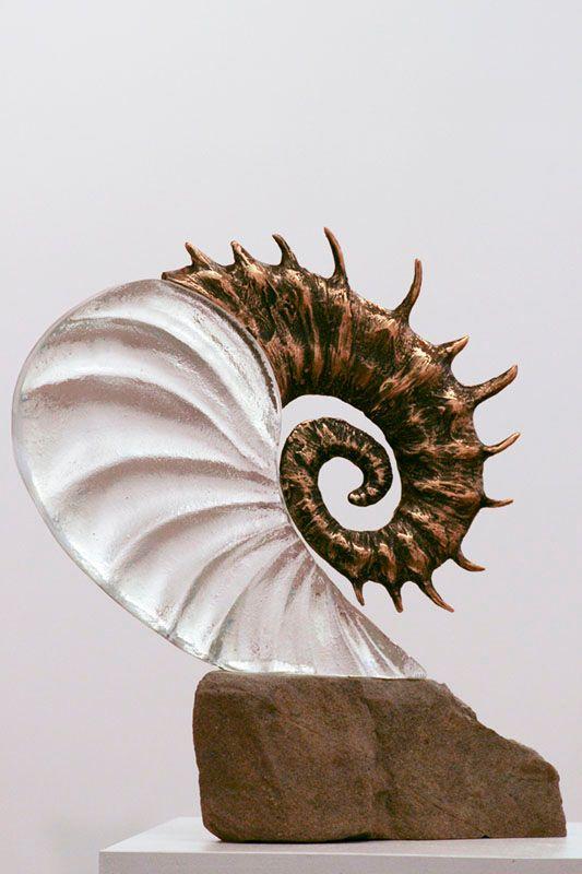 Statuett i glass -  GLA1254