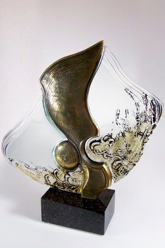 Statuett i glass -  GLA1255
