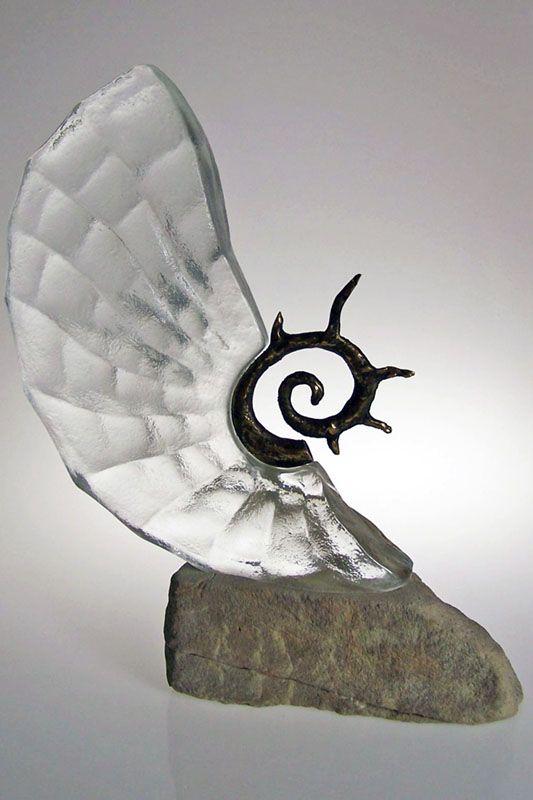 Statuett i glass -  GLA1257