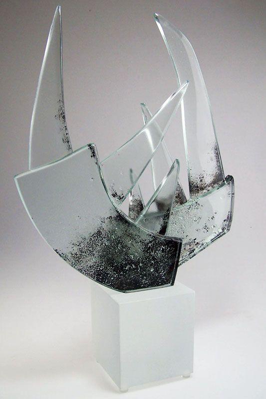 Statuett i glass -  GLA1265