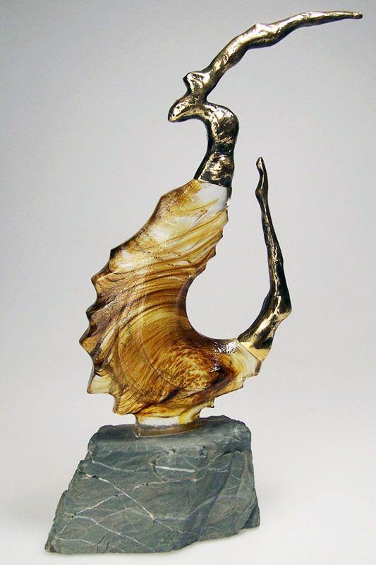 Statuett i glass -  GLA1267