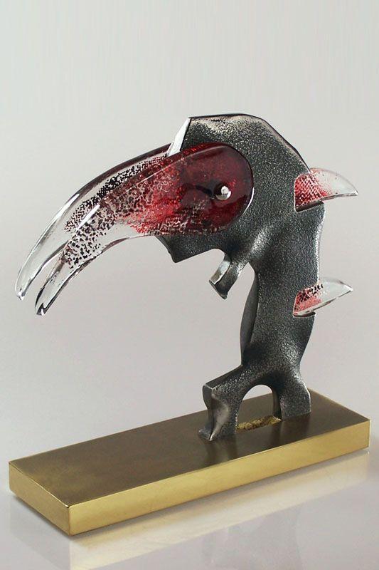 Statuett i glass -  GLA1275