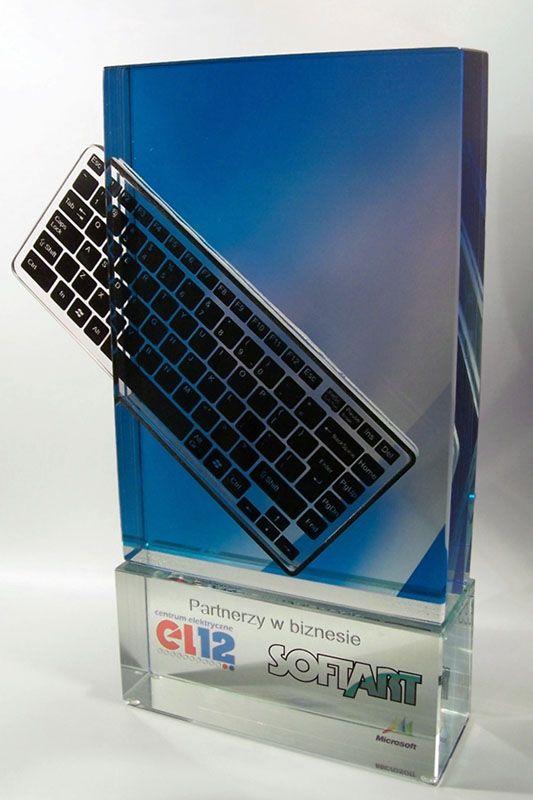 Statuett i glass -  GLA1284