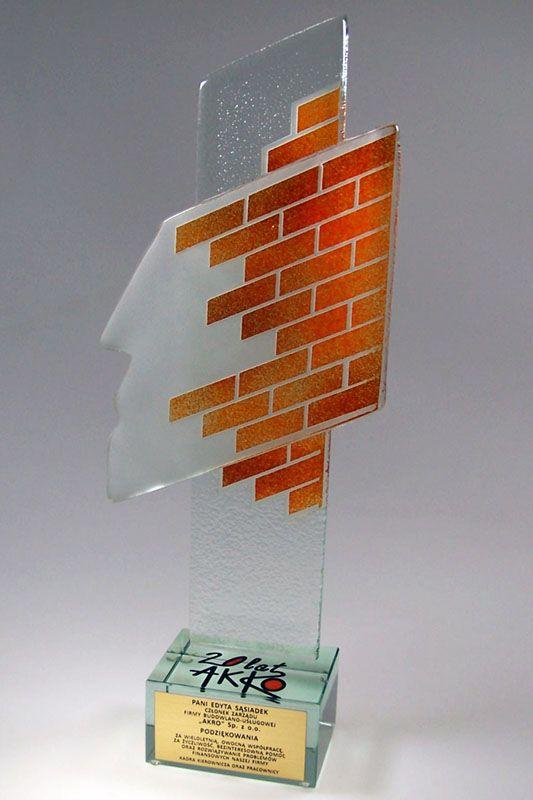 Statuett i glass -  GLA1301