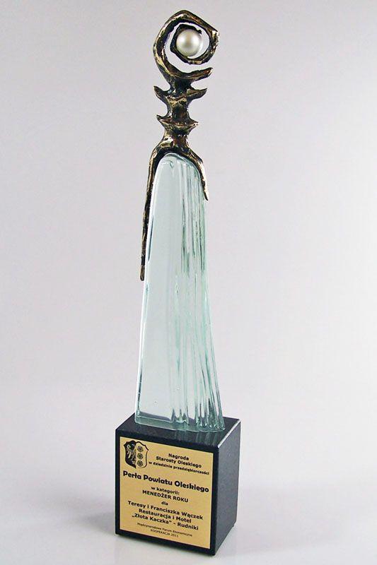 Statuett i glass -  GLA1356