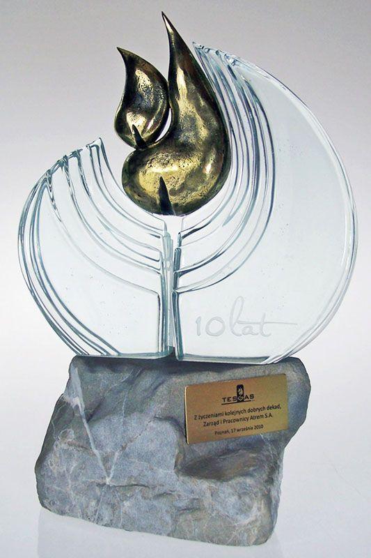 Statuett i glass -  GLA1383