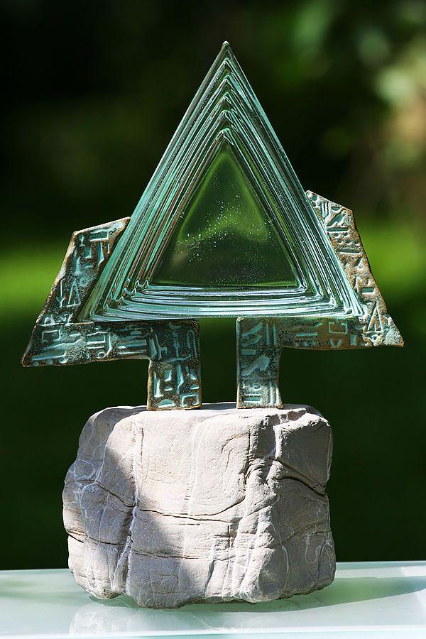 Statuett i glass -  GLA1402