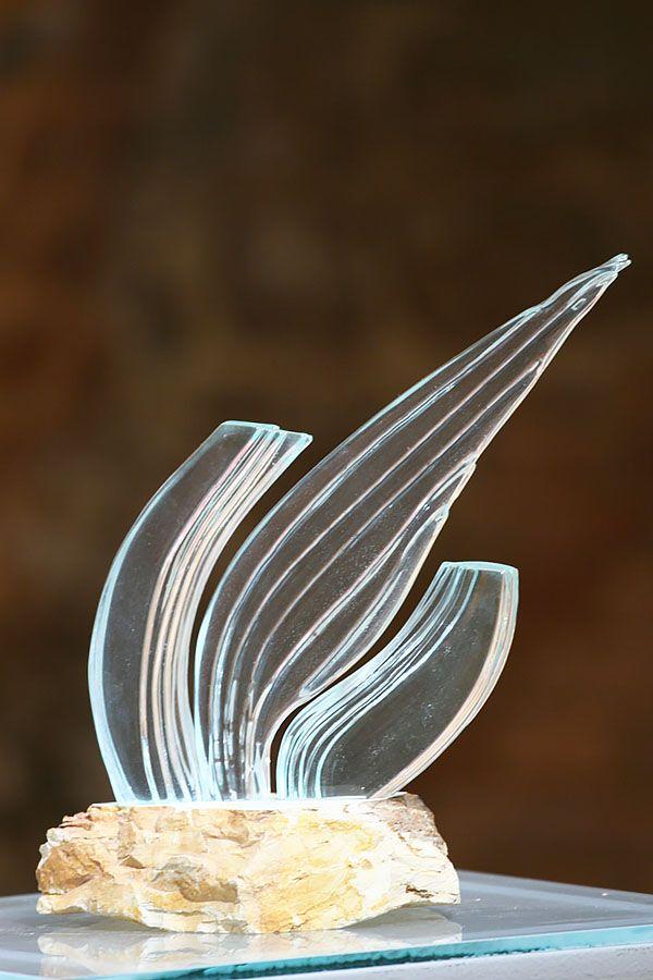 Statuett i glass -  GLA1404