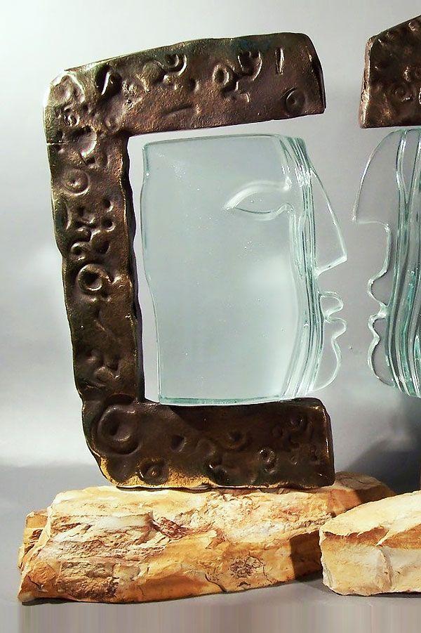 Statuett i glass -  GLA1405