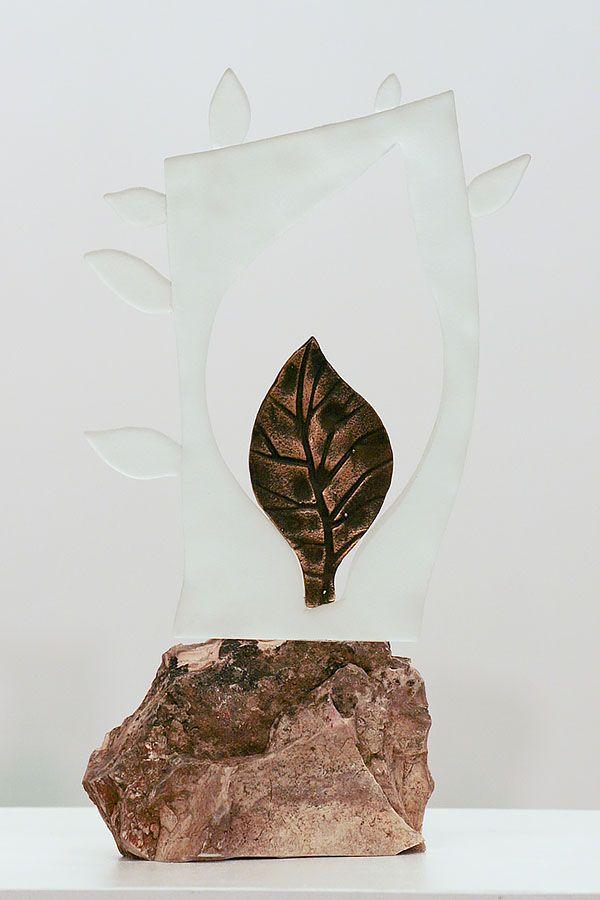 Statuett i glass -  GLA1409