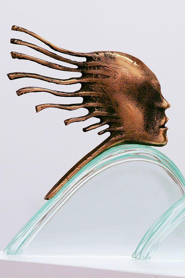 Statuett i glass -  GLA1413