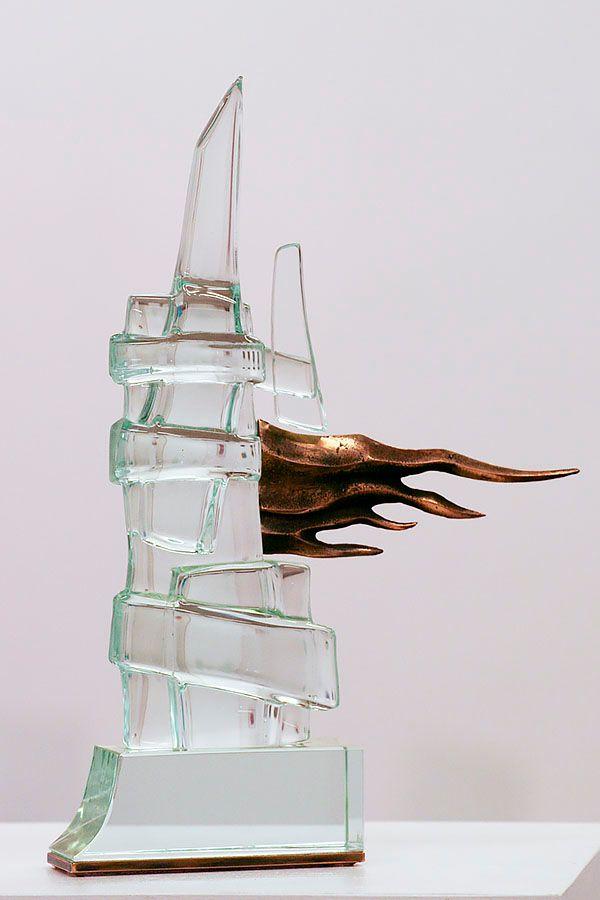 Statuett i glass -  GLA1417
