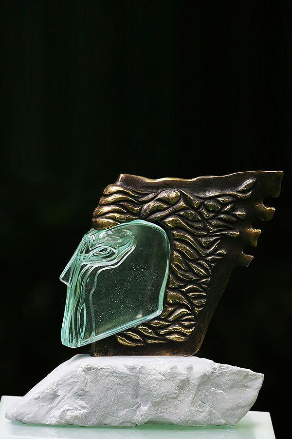 Statuett i glass -  GLA1418