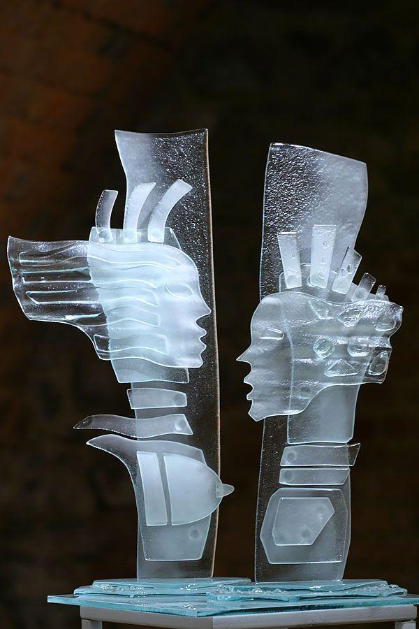 Statuett i glass -  GLA1427