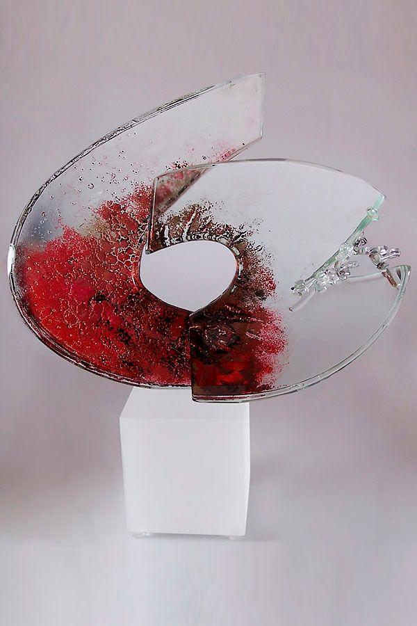 Statuett i glass -  GLA1428