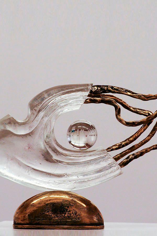 Statuett i glass -  GLA1429