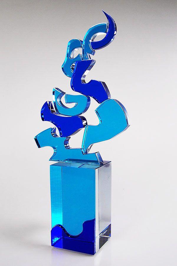 Statuett i glass -  GLA1452