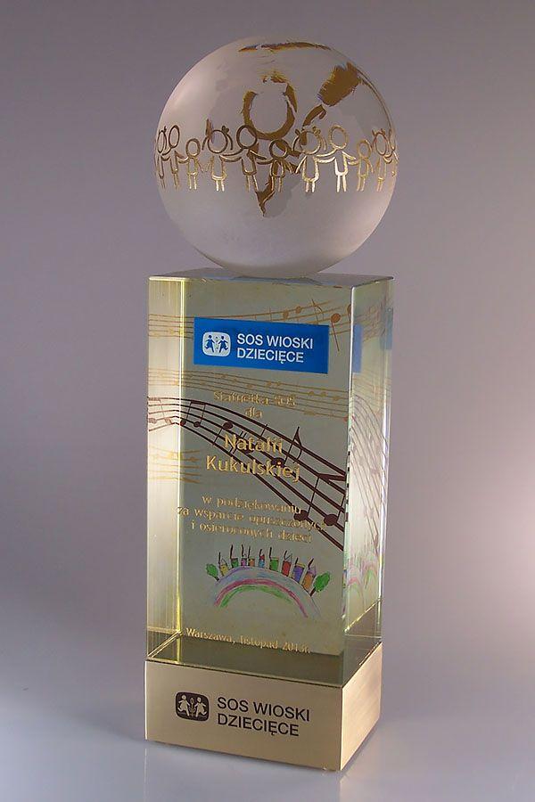 Statuett i glass -  GLA1497
