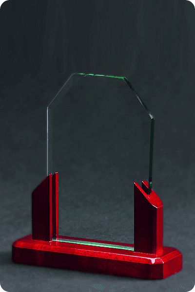 Statuett i glass -  GLA0163