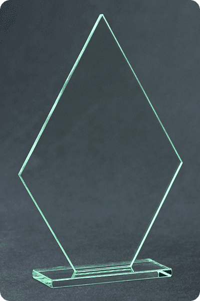 Statuett i glass -  GLA0168