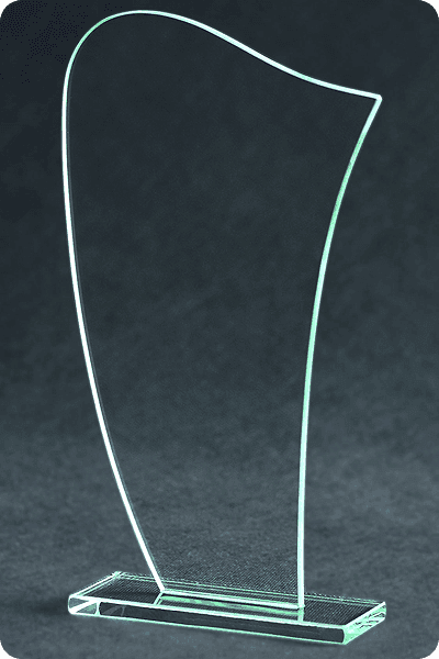 Statuett i glass -  GLA0170