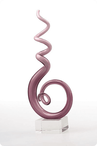 Statuett i glass -  GLA0174
