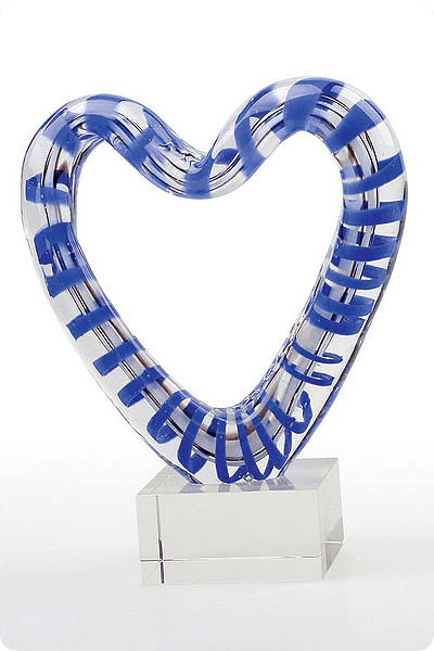 Statuett i glass -  GLA0175