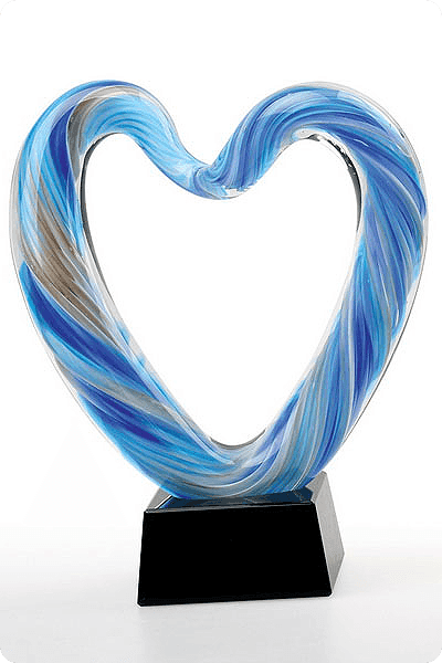 Statuett i glass -  GLA0176