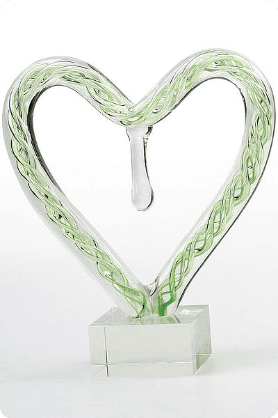 Statuett i glass -  GLA0178