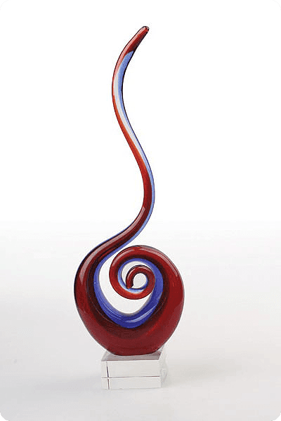 Statuett i glass -  GLA0182