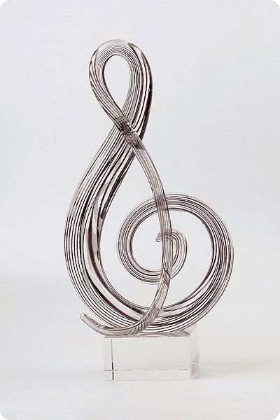 Statuett i glass -  GLA0186
