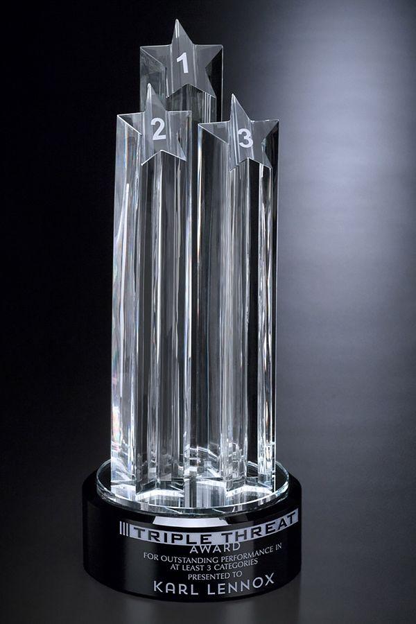 Statuett i krystall -  GLA2006