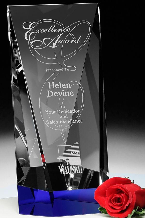 Statuett i krystall -  GLA2011