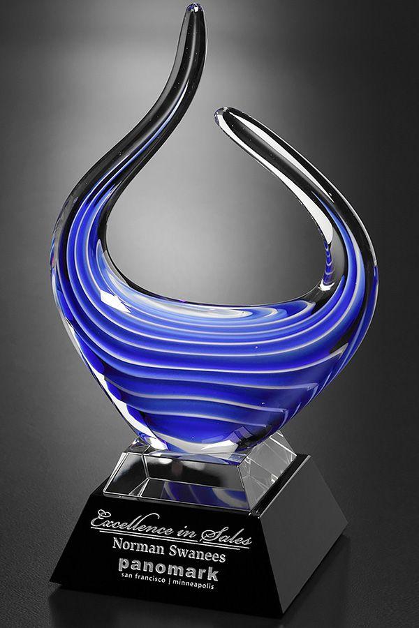 Statuett i glass -  GLA2038