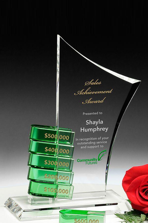 Statuett i glass -  GLA2075