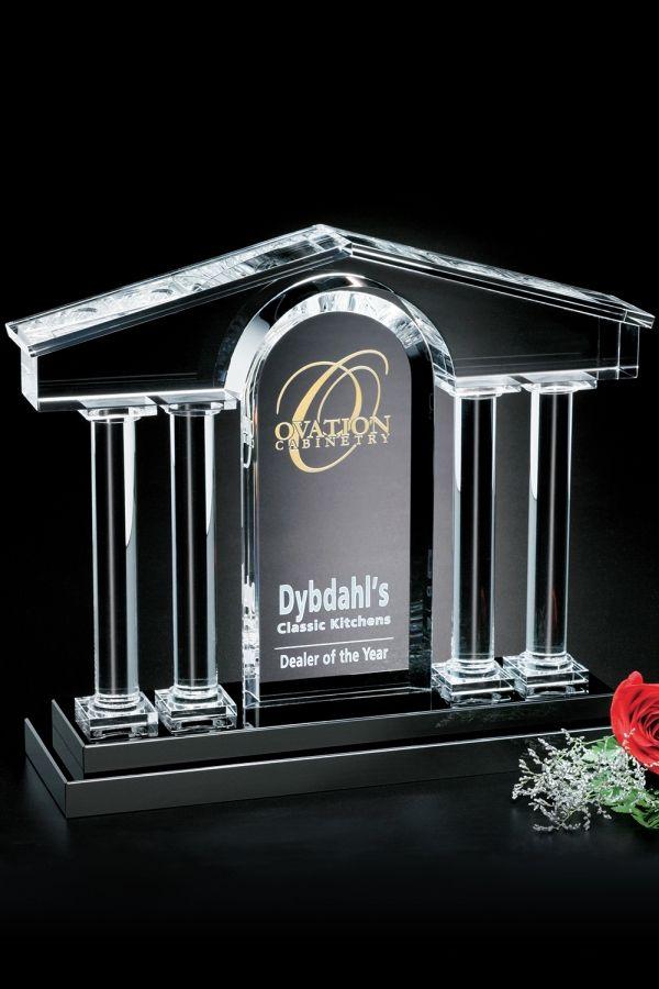 Statuett i krystall -  GLA2127