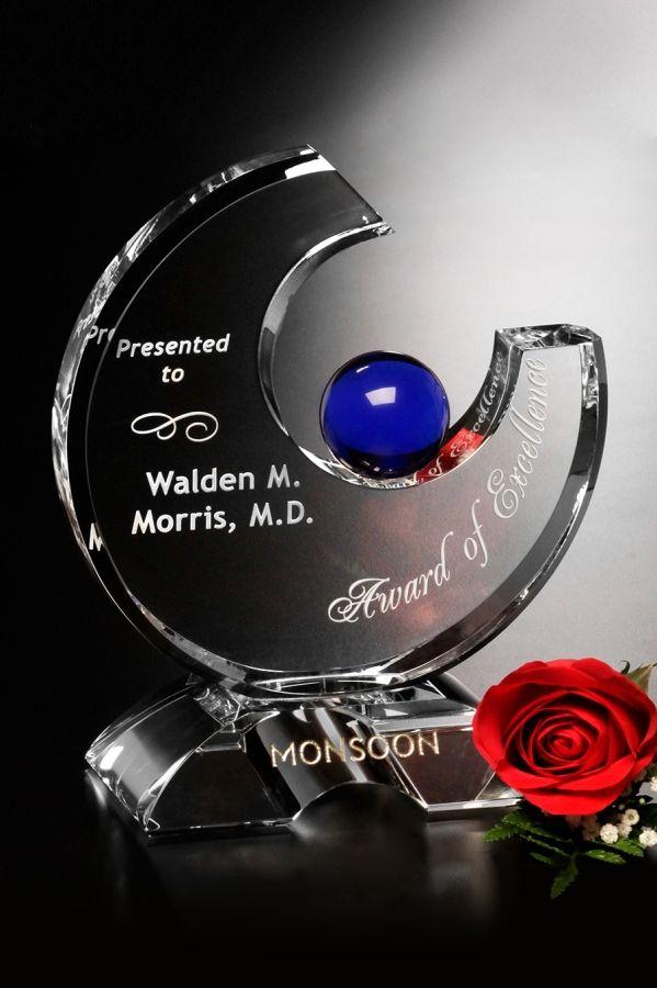 Statuett i glass -  GLA2144