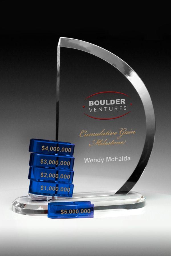 Statuett i glass -  GLA2150