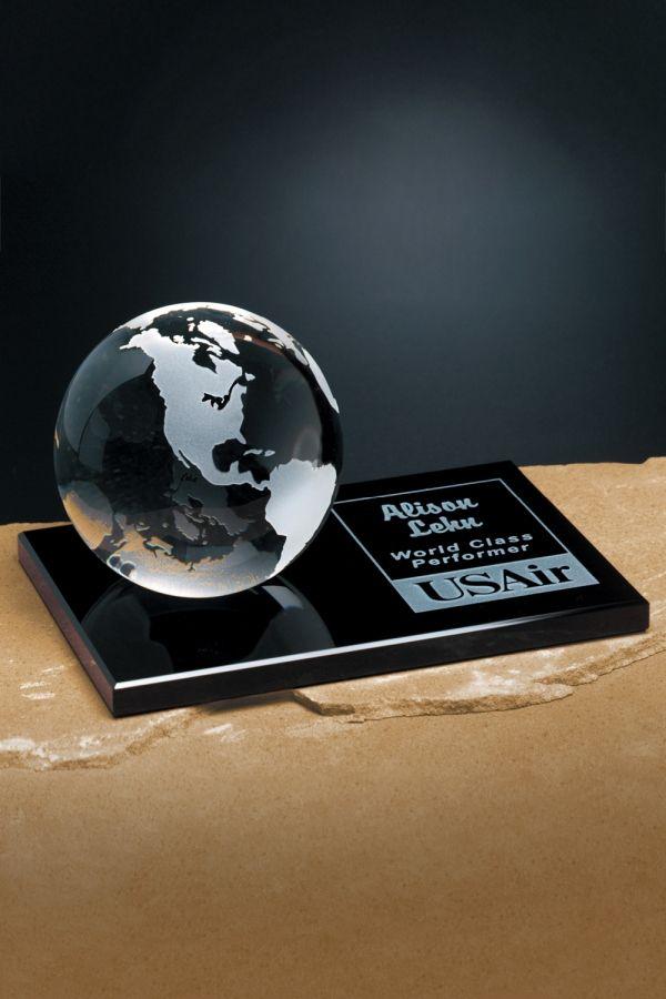 Statuett i krystall -  GLA2153
