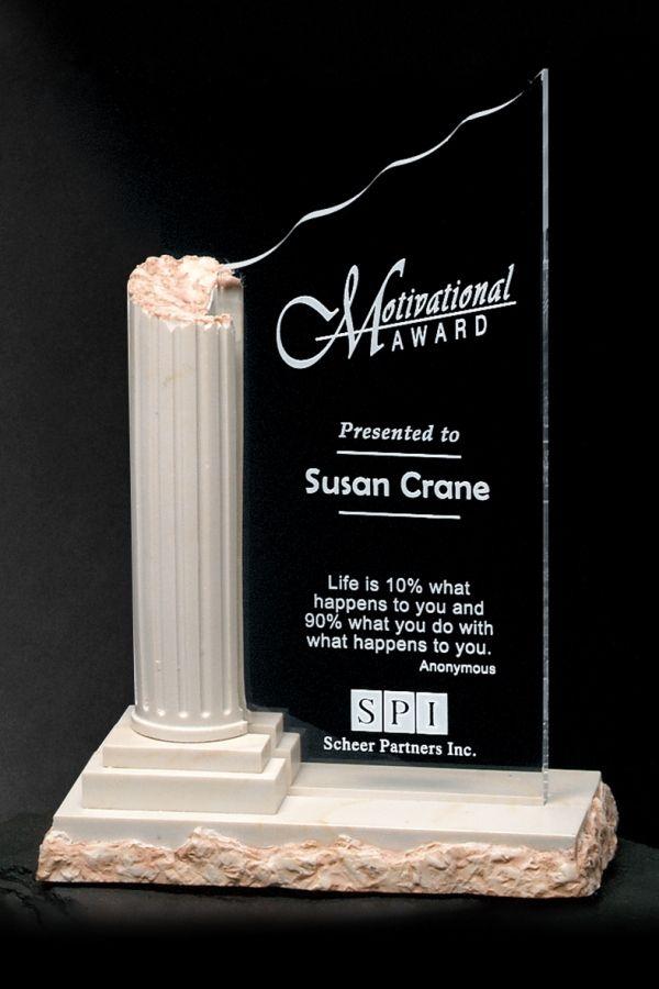 Statuett i glass -  GLA2154