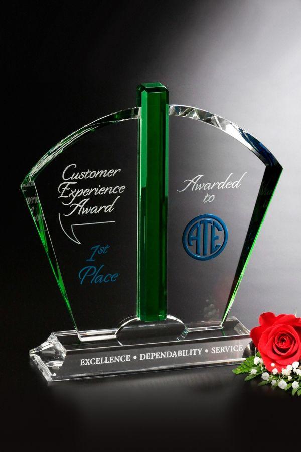 Statuett i glass -  GLA2166