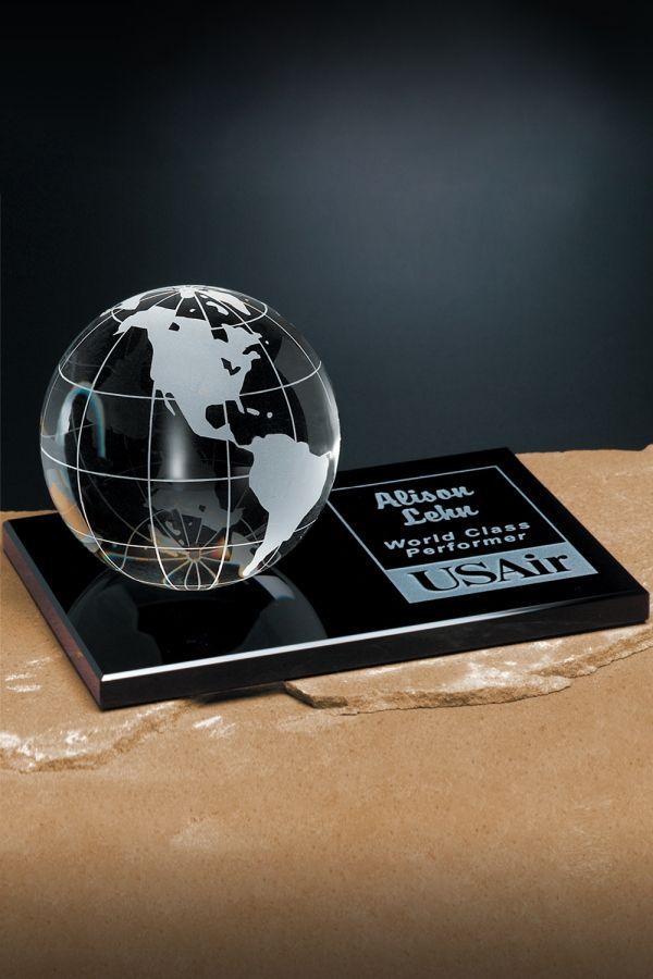 Statuett i krystall -  GLA2177