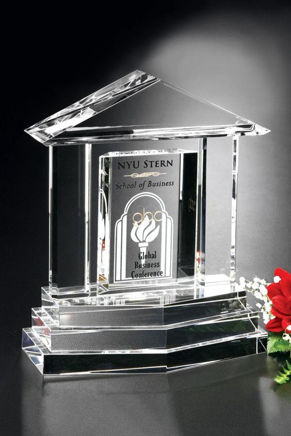 Statuett i krystall -  GLA2179