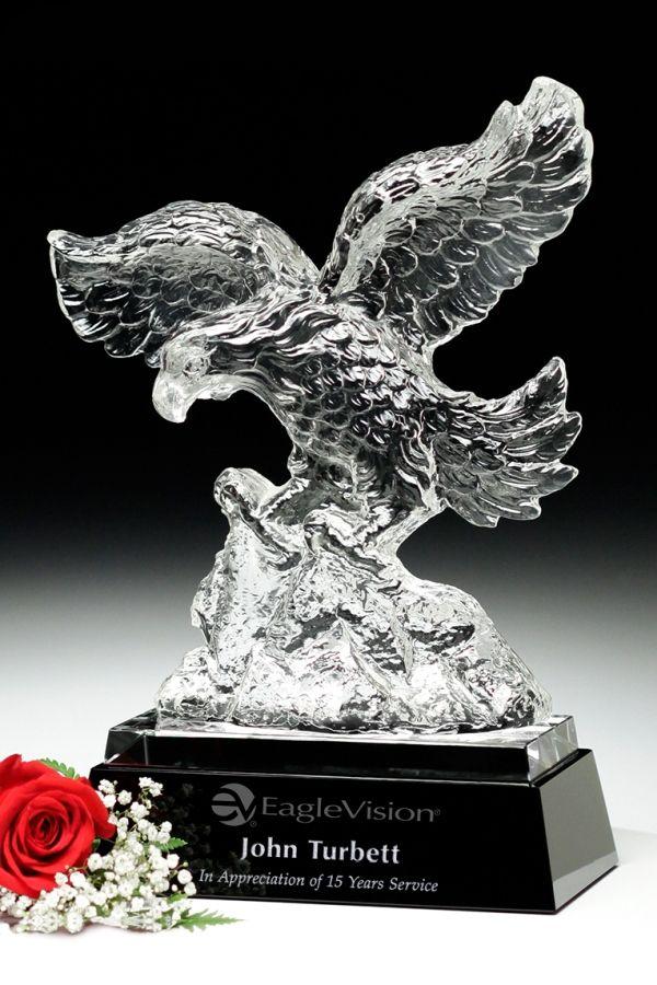 Statuett i krystall -  GLA2180
