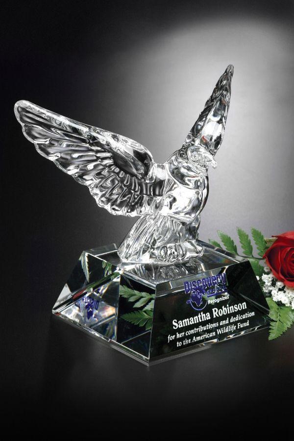 Statuett i krystall -  GLA2210